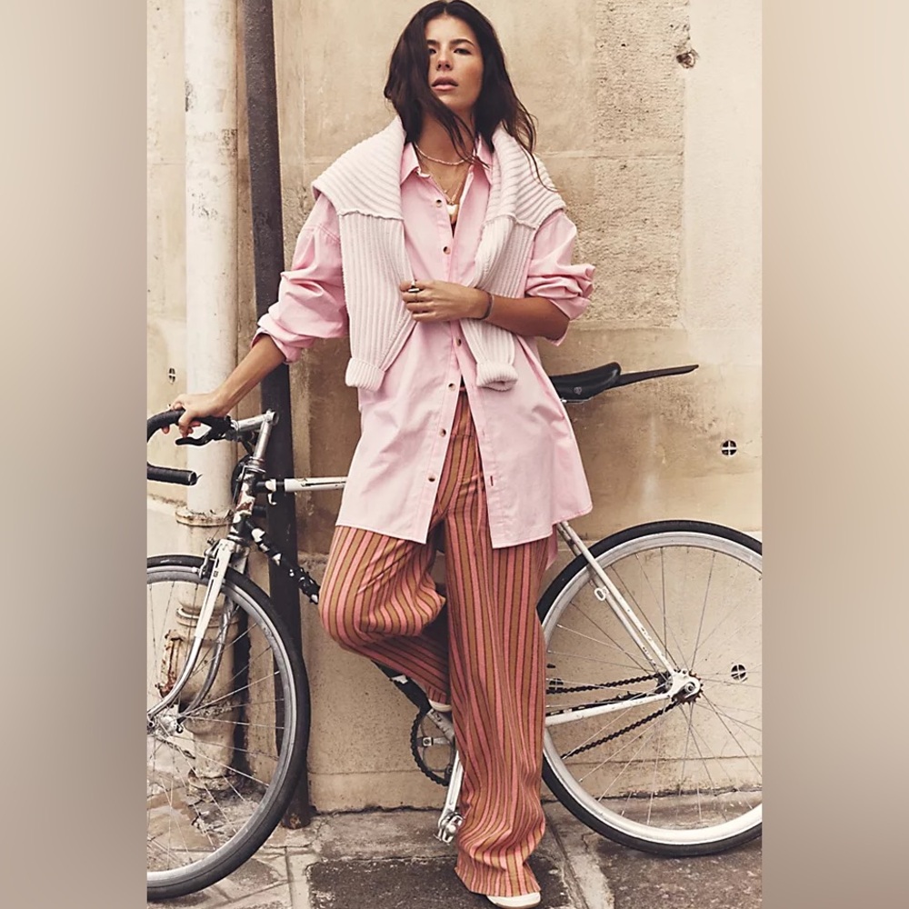Free People Hudson Canyon Striped Pants